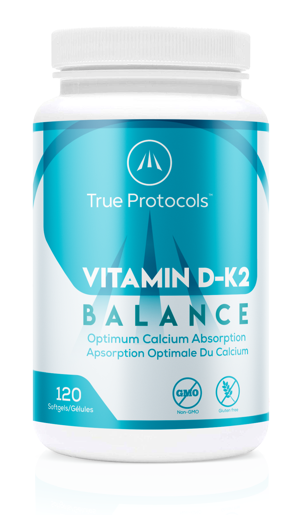 Vitamin D-K2 Balance - Optimal Calcium Absorption with Vitamin D3, K2 &amp; A