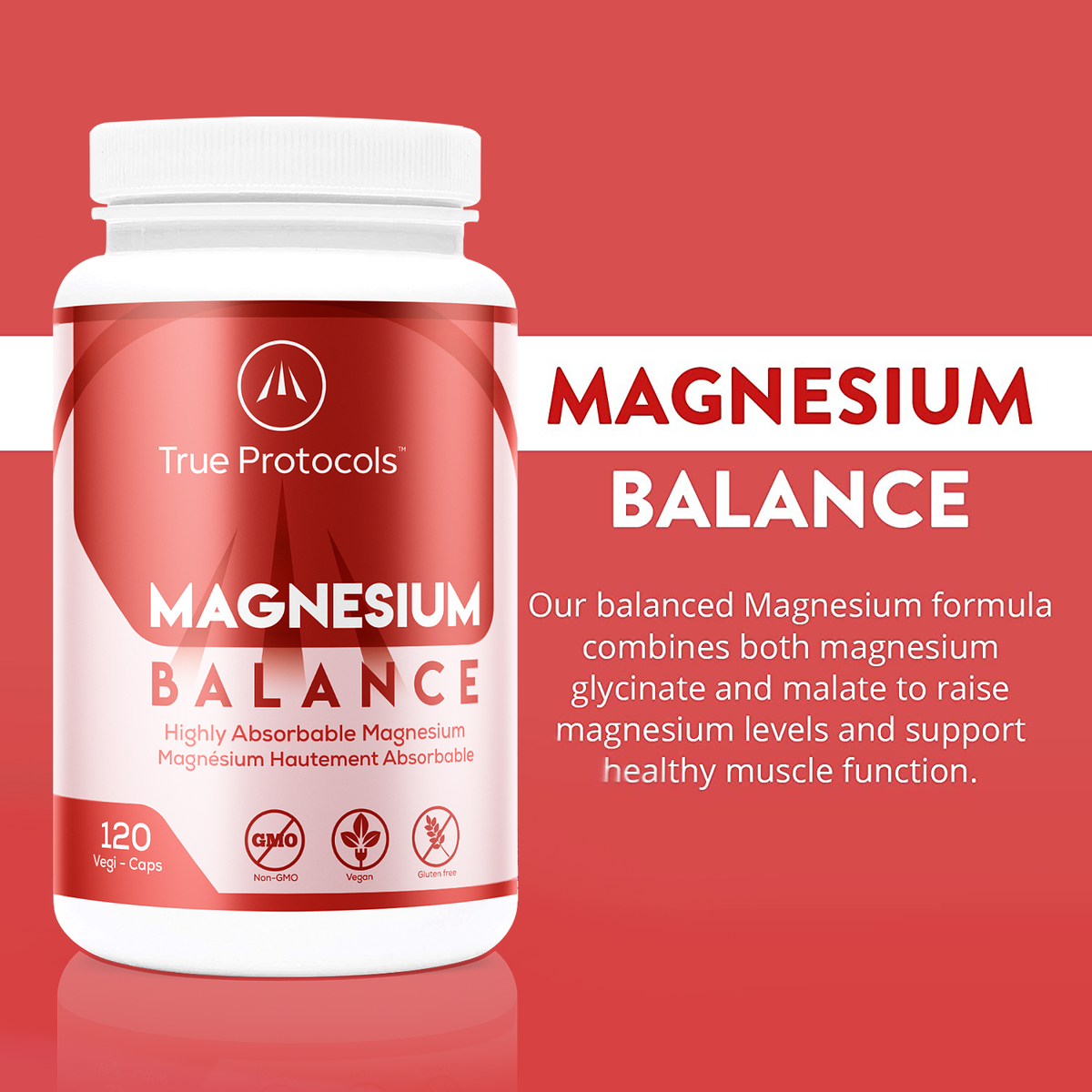 Magnesium Balance - Highly Absorbable Magnesium with Vitamin B6 &amp; Zinc