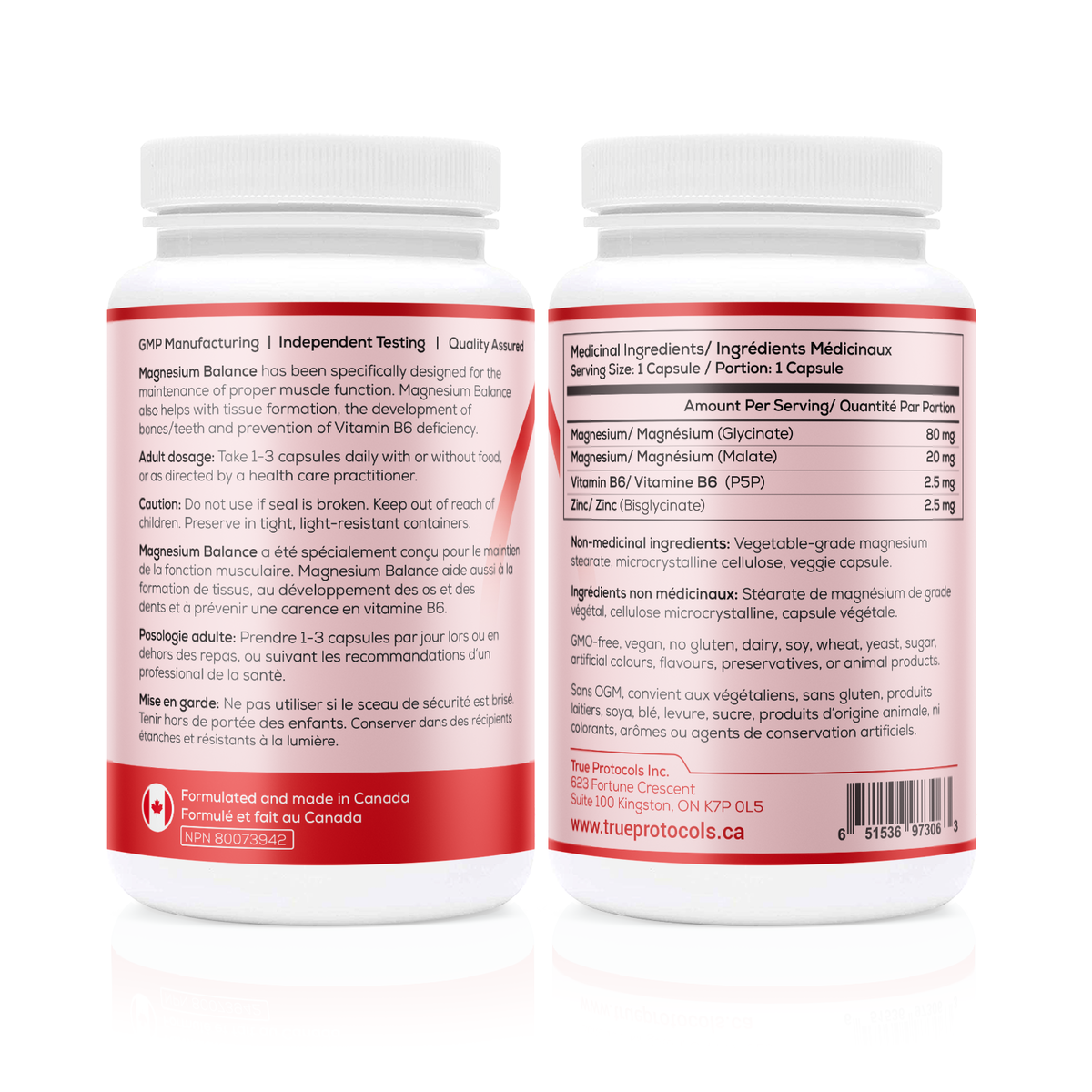 Muscle Protocol+ - Magnesium Balance, Vitamin D-K2 Balance &amp; Mitochondria Balance - Bioavailable Capsules for Optimal Muscle Function, Bone Health, Stress Relief, and Sleep