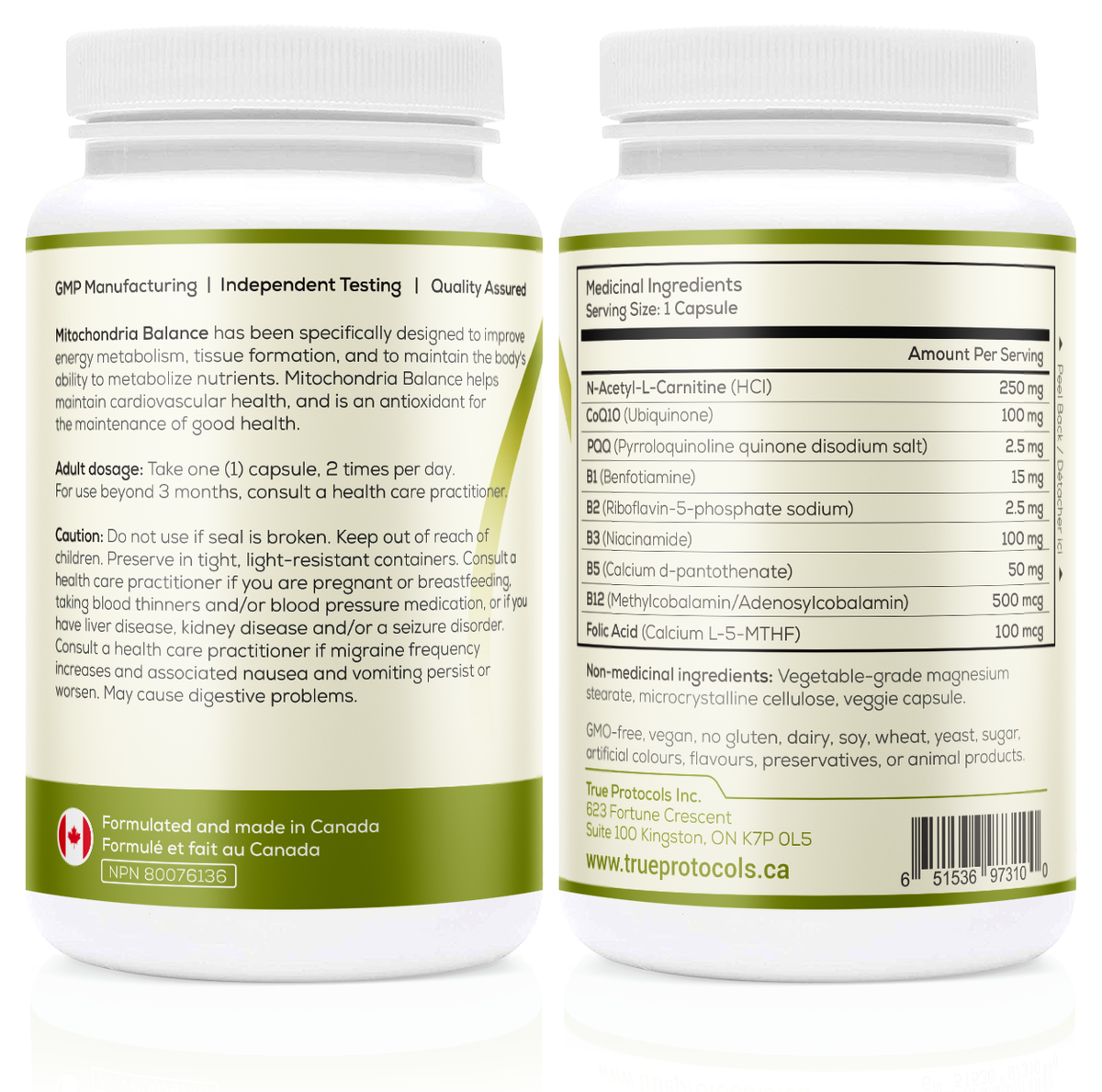 Muscle Protocol+ - Magnesium Balance, Vitamin D-K2 Balance &amp; Mitochondria Balance - Bioavailable Capsules for Optimal Muscle Function, Bone Health, Stress Relief, and Sleep