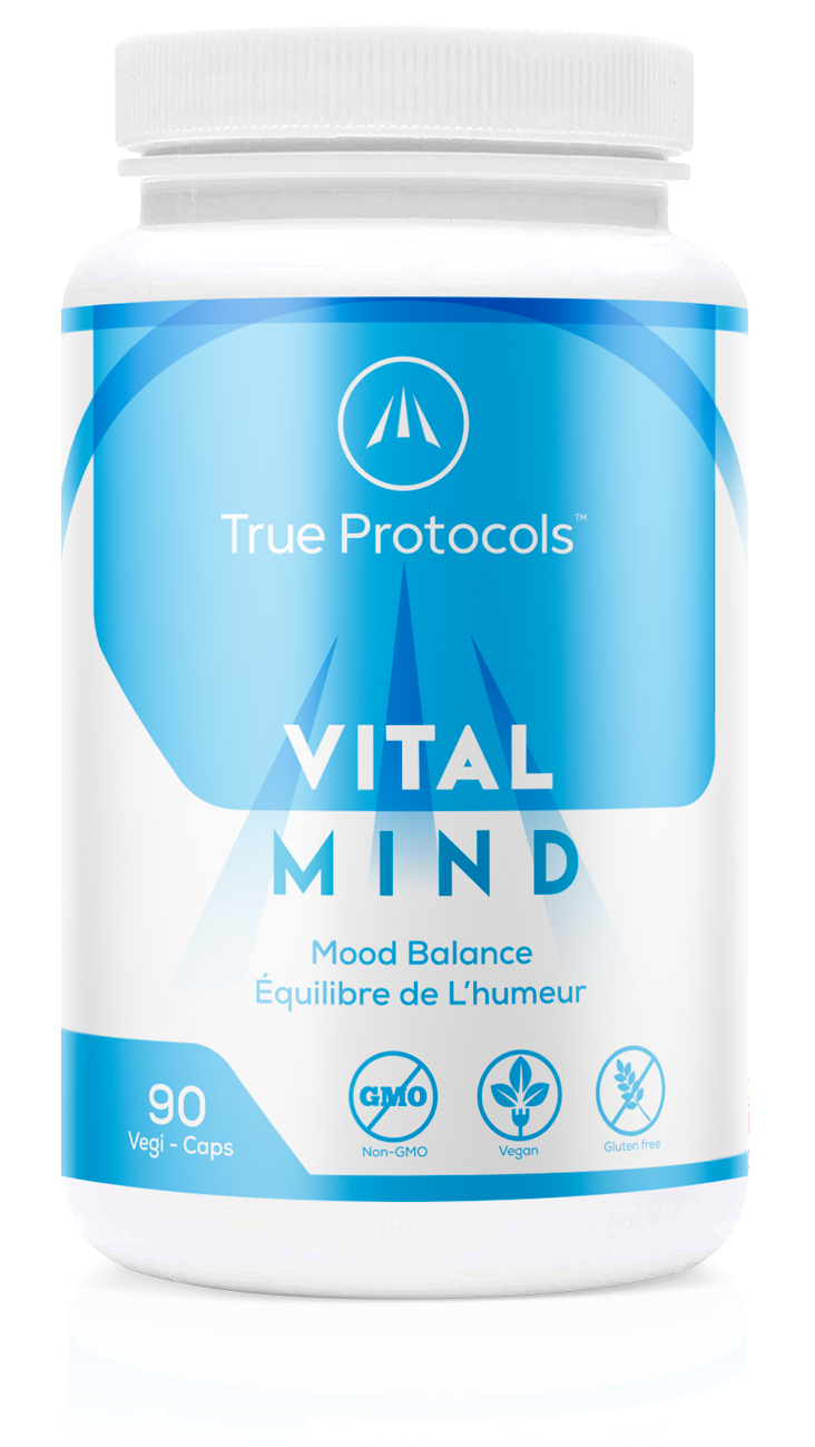 Vital Mind - Optimal Mood Balance with 5-HTP, L-Tyrosine,  Alpha GPC &amp; SAMe