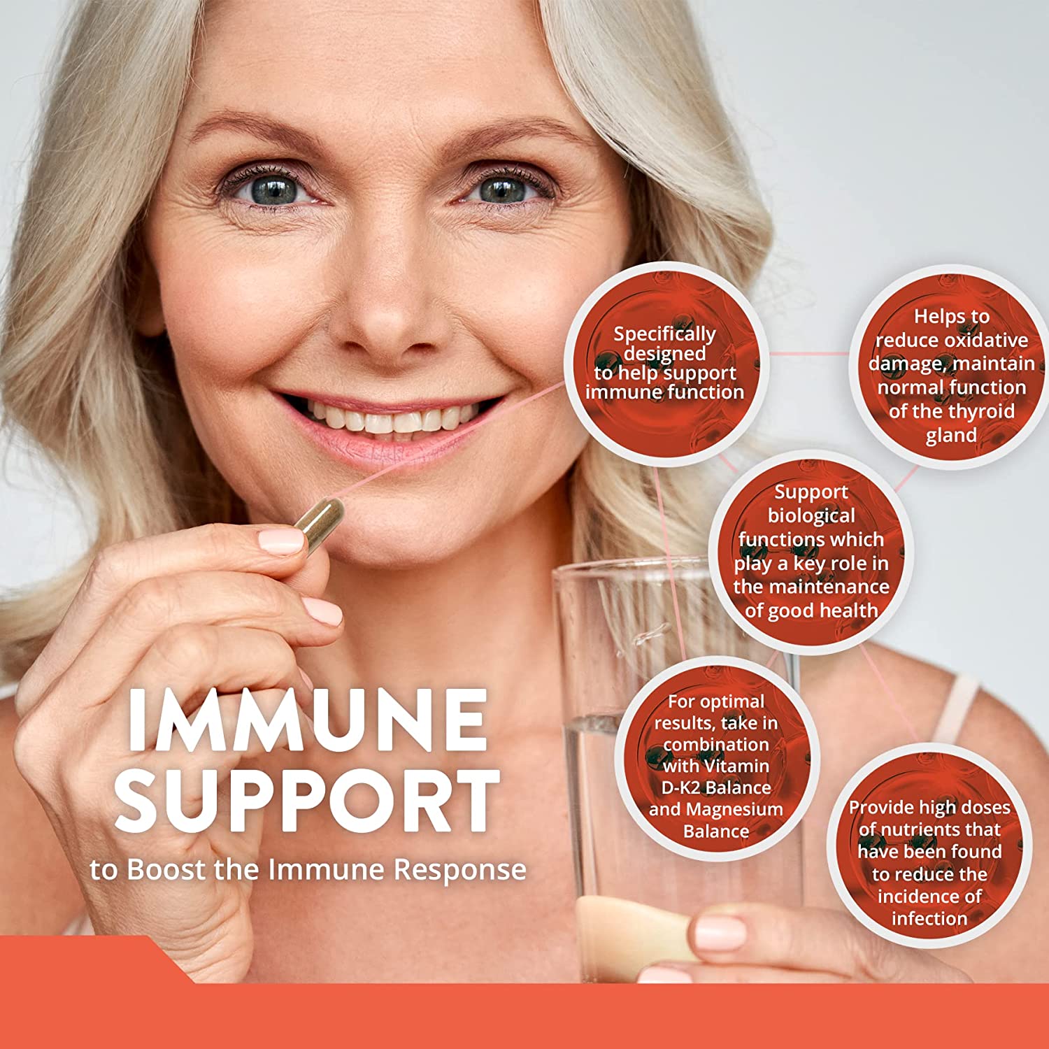 Immune Support to boost the immune response